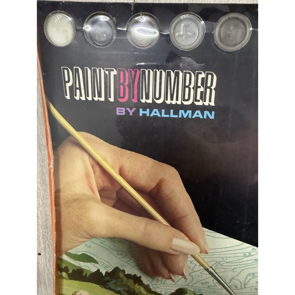 Hellman Paint By Number Acrylic Oil Paint Kit Today’s Winner Blue Ribbon - Picture 3 of 16